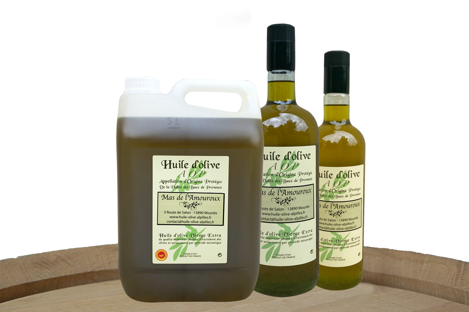 Huile d'Olive Vierge Extra - Bidon 5 litres